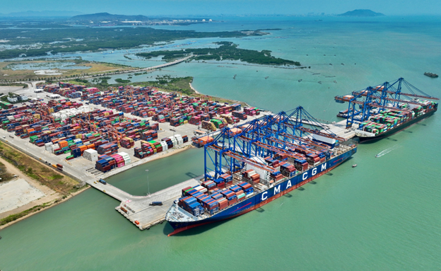 Cảng Gemalink được cấp phép tiếp nhận tàu container lên đến 232.494,5 DWT